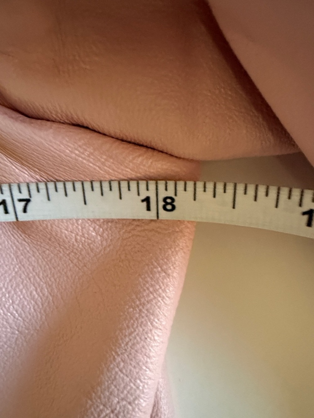 Caslon Genuine Soft Leather Jacket | Blush Pink | Luxe Spring Blazer | M - Picture 11 of 13